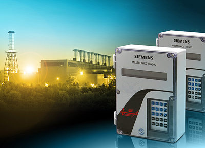 Die Siemens-Division Industry Automation erweitert ihr Portfolio der Messumformer mit der Variante Milltronics BW500/L. Diese Variante besitzt zwei Relais und ist speziell f?r einfache Applikationen. Der Messumformer berechnet F?rderst?rke, Gesamtmenge, Bandbeladung und Bandgeschwindigkeit. Siemens Industry Automation division has improved its Milltronics BW500 belt scale integrator, and added a new version, Milltronics BW500/L, to its portfolio. The new version, developed specifically for simple applications with belt scales, has two relays. It calculates rate, totalized weight, belt loading and belt speed.